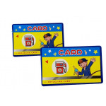 Čerpacia stanica s autíčkom a dopravnými značkami